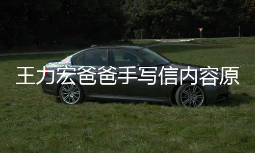 爸手币写信王力内容 称李靓蕾怀原文孕逼要数亿台宏爸婚