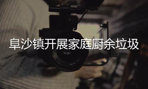 镇开展家传庭厨类入余垃户宣圾分阜沙